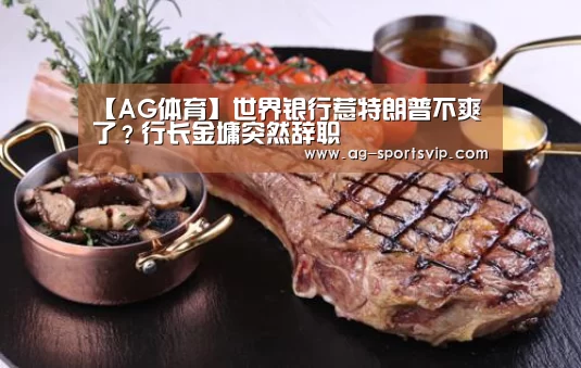 【AG体育】世界银行惹特朗普不爽了?行长金墉突然辞职(图4) AG赛事